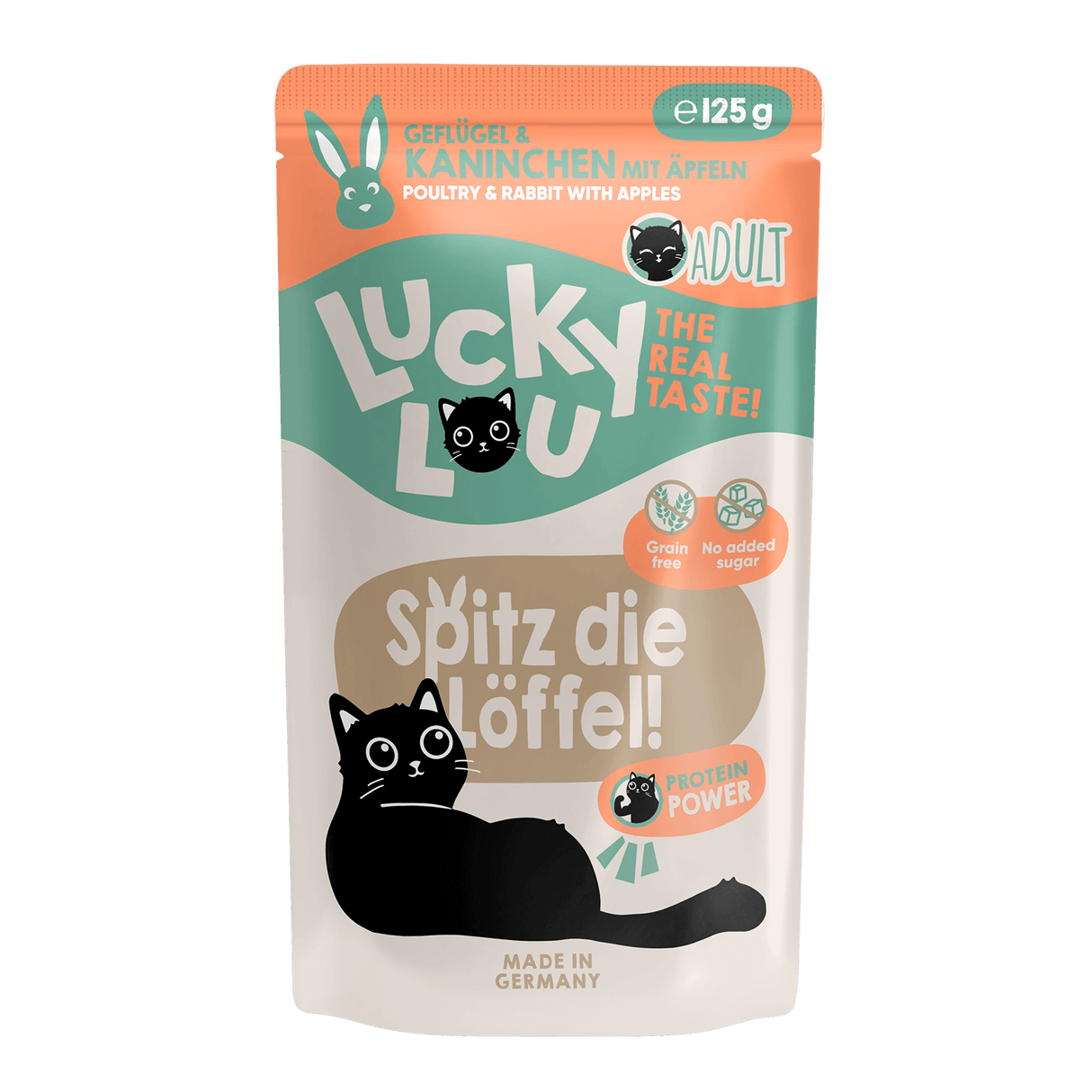 Lucky Lou® Lifestage Adult Geflügel & Kaninchen 125g