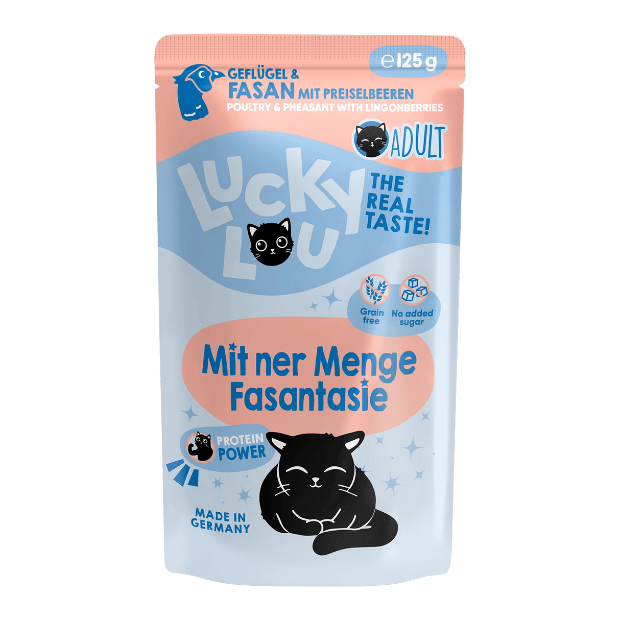 Lucky Lou® Lifestage Adult Geflügel & Fasan 125g