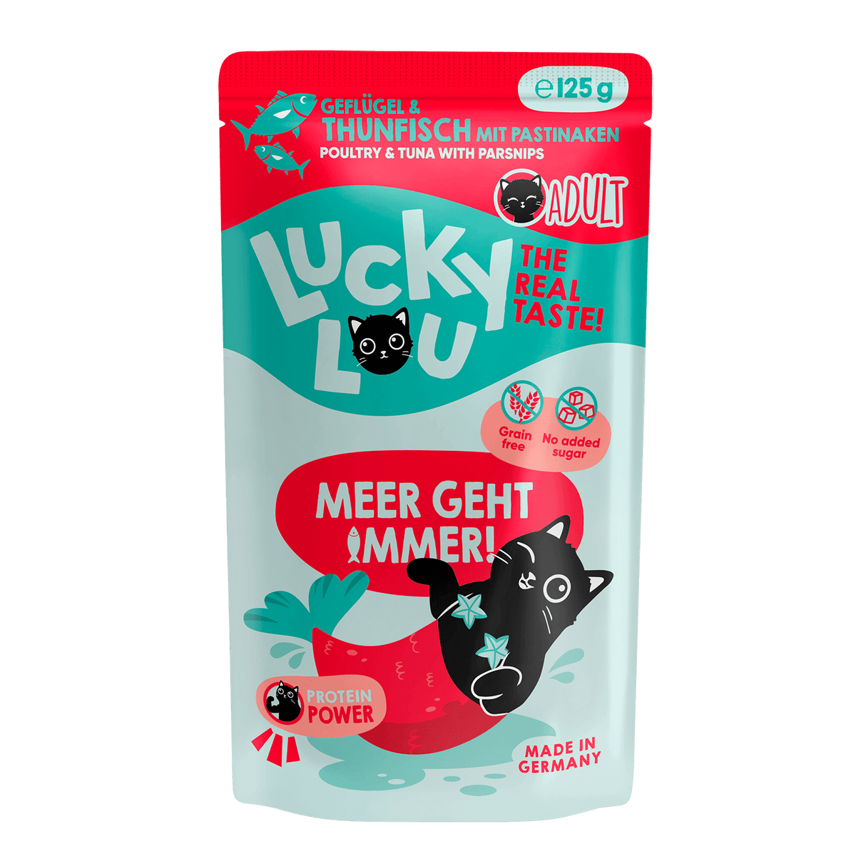 Lucky Lou® Lifestage Adult Geflügel & Thunfisch 125g