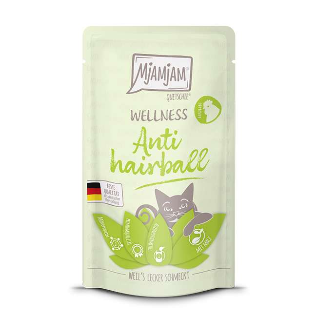 MjAMjAM - Wellness - Anti Hairball - Huhn 125g