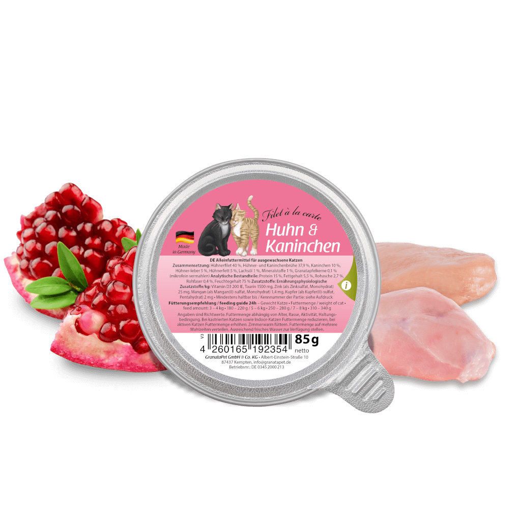 GranataPet Filet à la carte Huhn & Kaninchen 85g