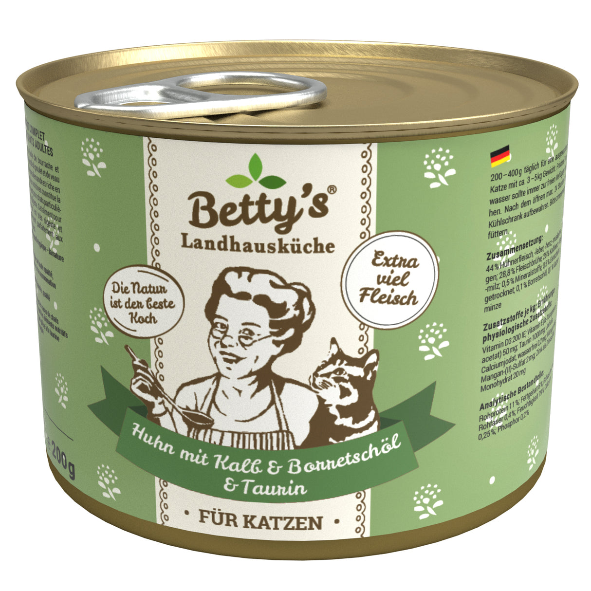 Betty`s Landhausküche Huhn mit Kalb & Borretschöl