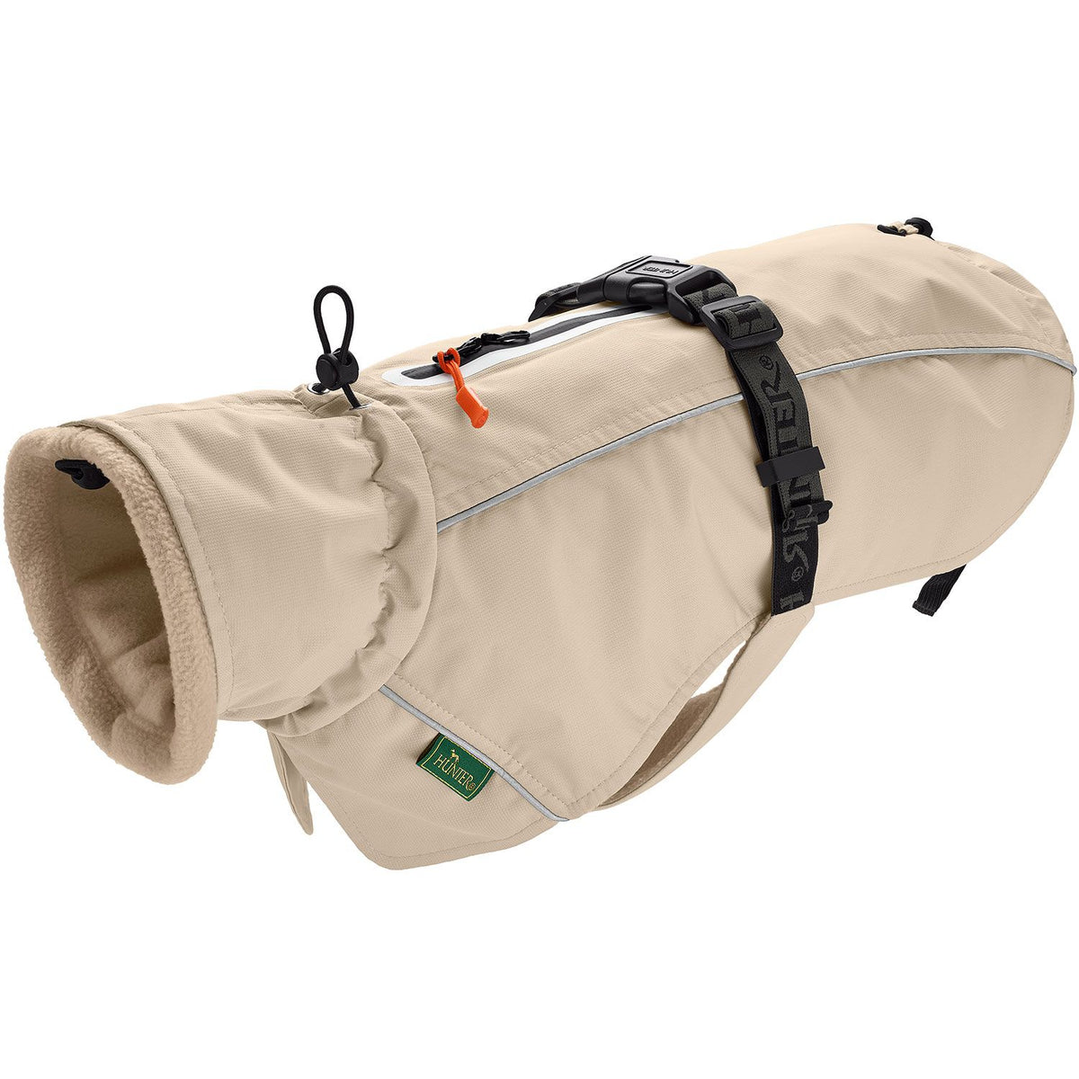 Hunter Hundemantel Nordby Mops & Co. schwarz