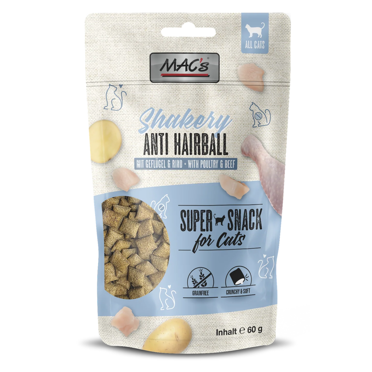 MAC's Cat Shakery Snacks Anti-Hairball