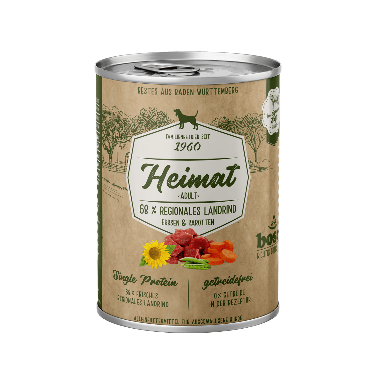 Bosch Heimat Dose Adult mit 68% regionalem Landrind