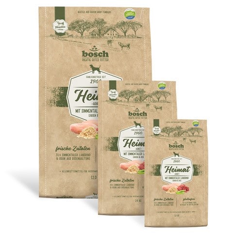 Bosch Heimat Adult mit frischem Simmentaler Landrind