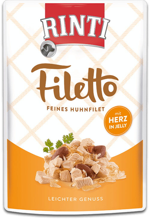 Rinti Filetto Huhnfilet mit Herz Frischebeutel