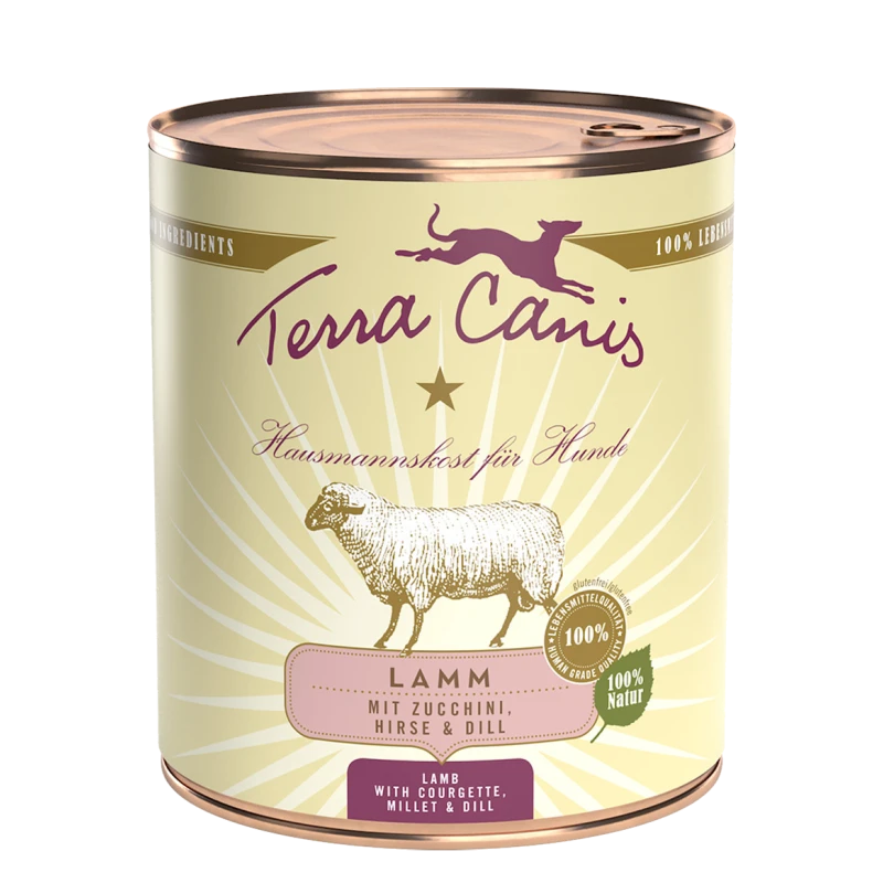 Terra Canis Classic Lamm mit Zucchini, Hirse und Dill