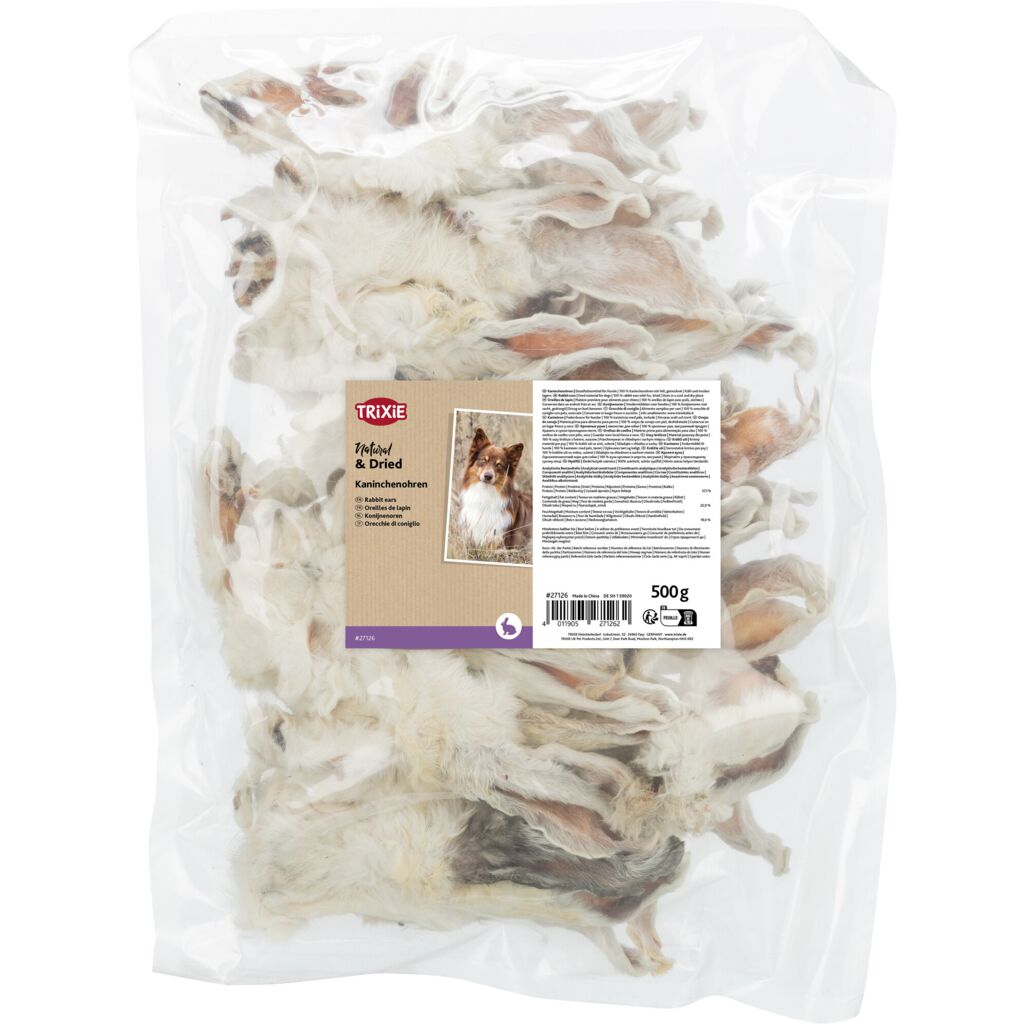 Kaninchenohren mit Fell