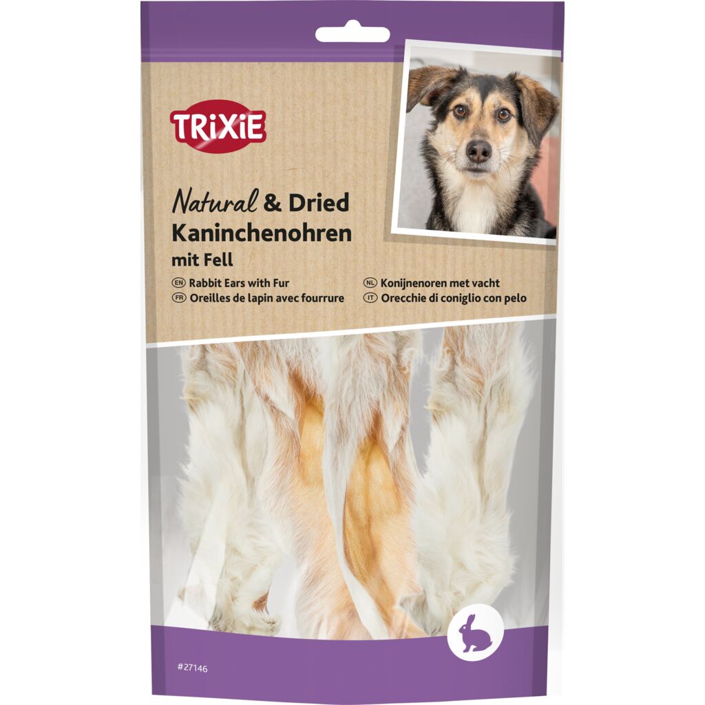 Kaninchenohren mit Fell