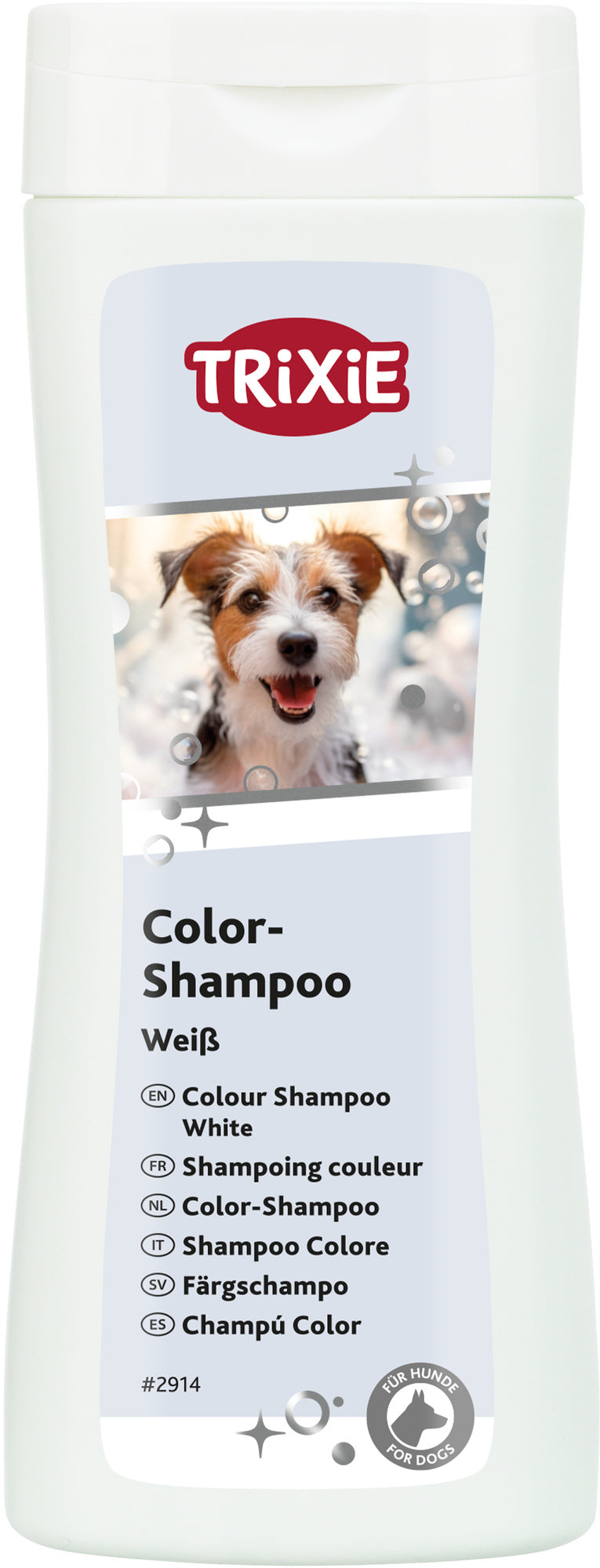 Color-Shampoo, weiß