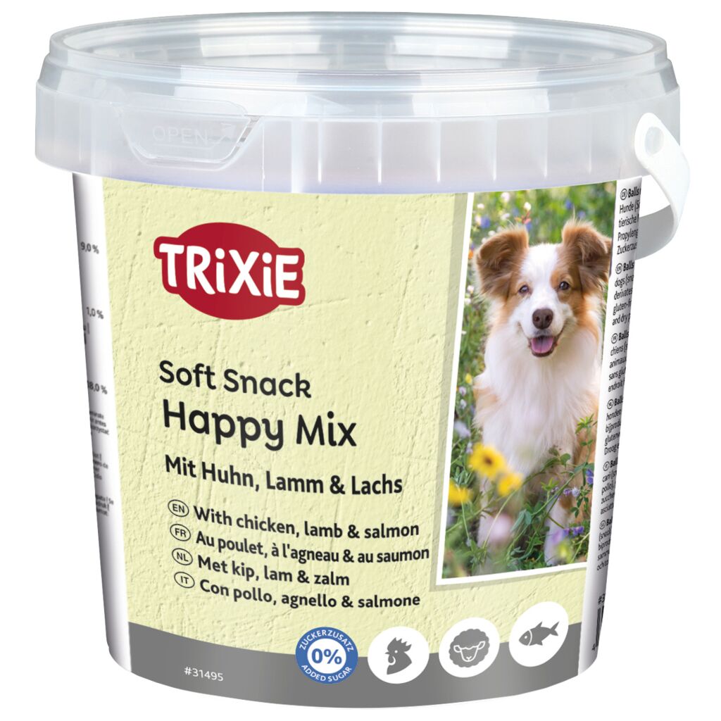 Soft Snack Happy Mix mit Huhn, Lamm & Lachs