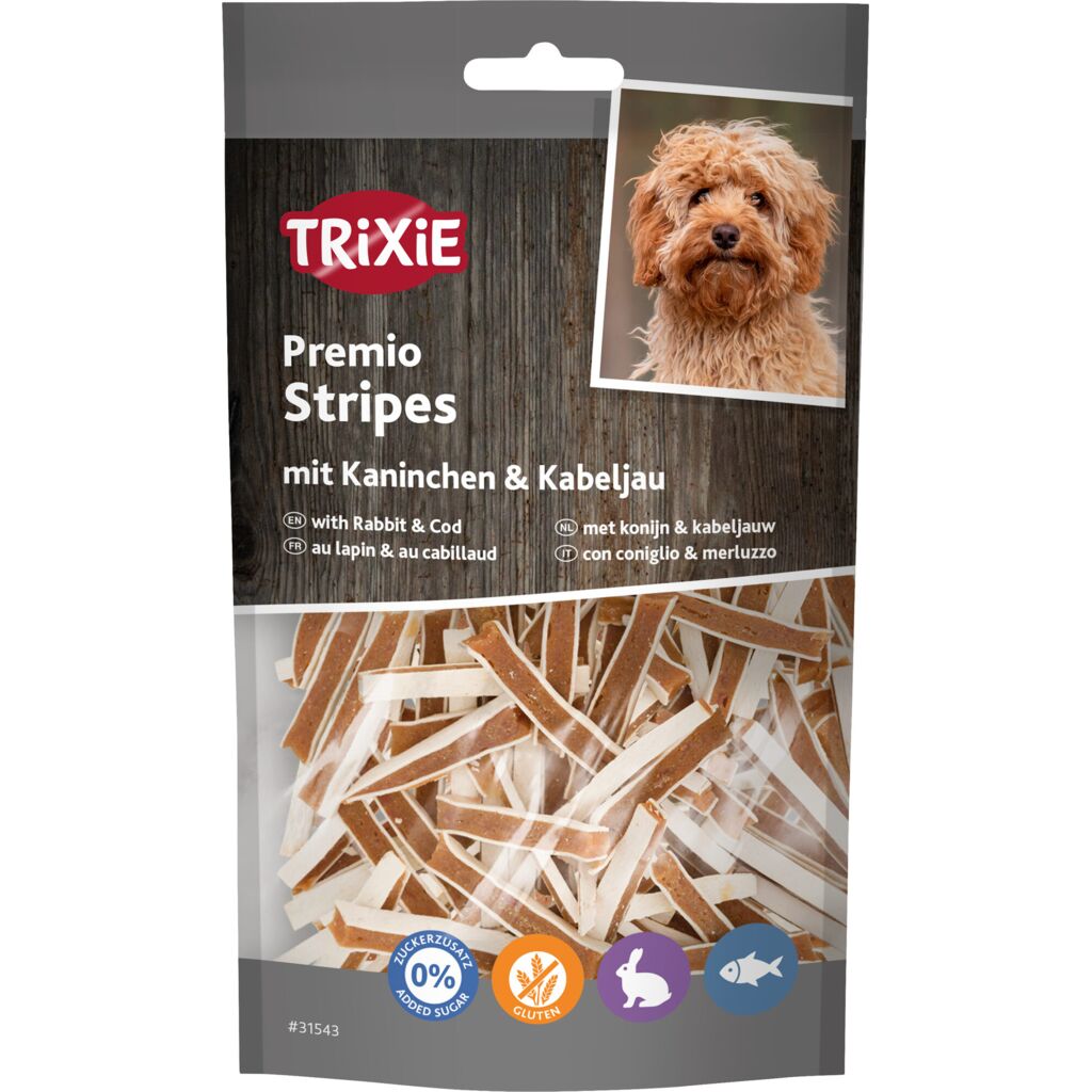 Premio Stripes mit Kaninchen & Kabeljau