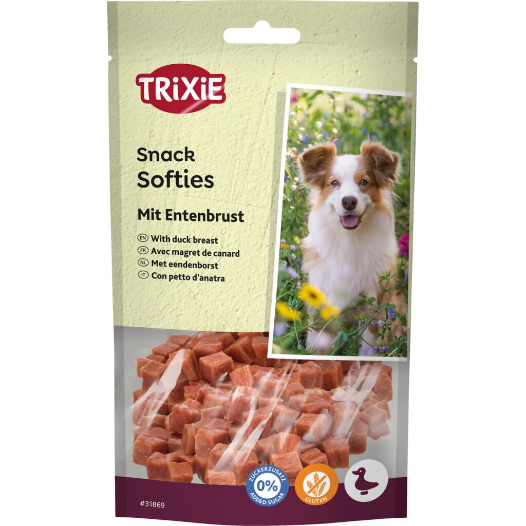 Softies mit Entenfleisch