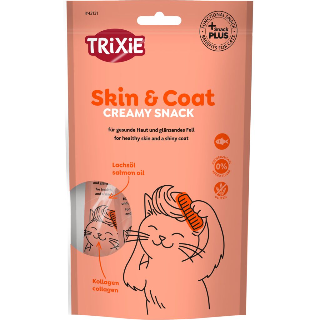 Creamy Snack Skin & Coat mit Lachs & Kollagen