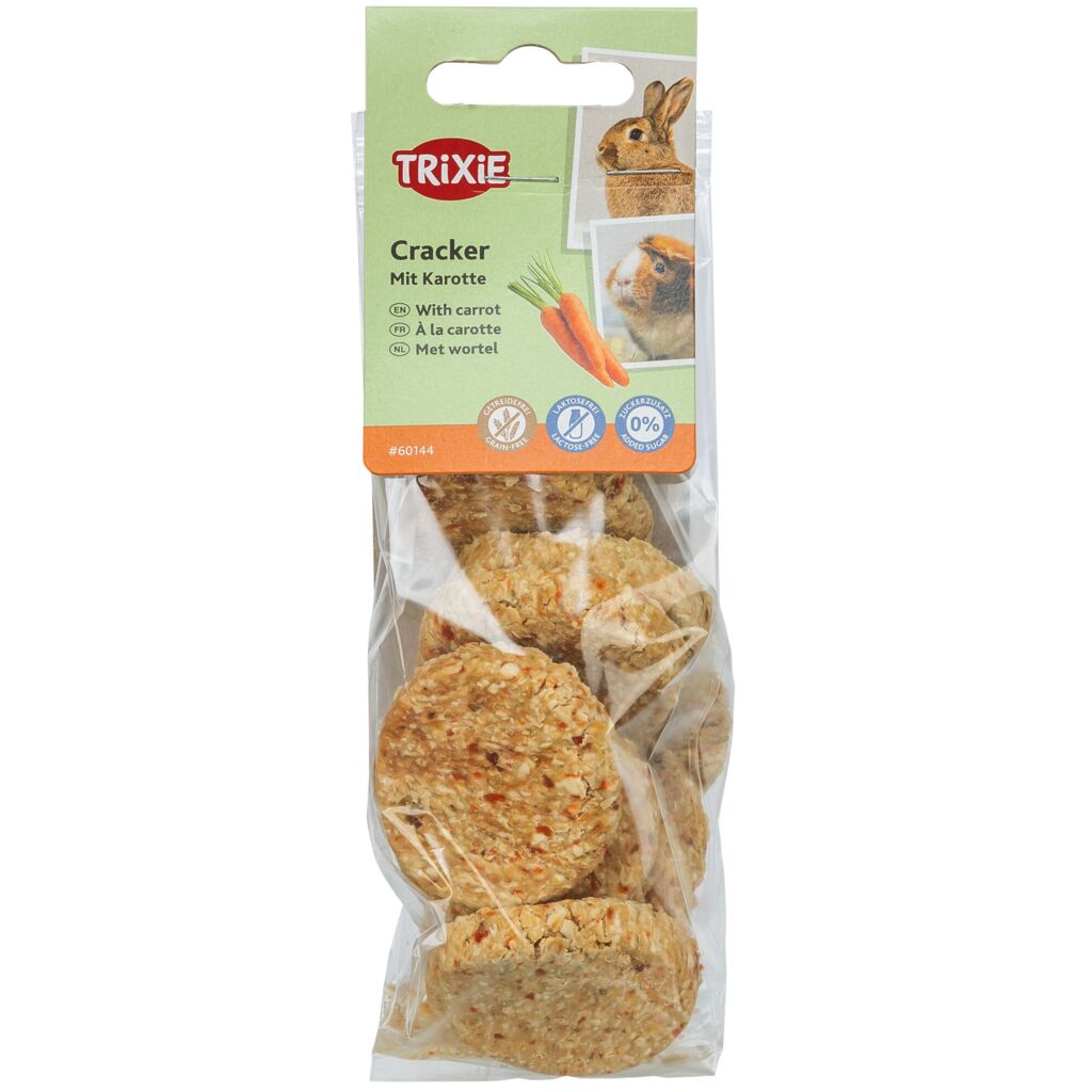 Cracker mit Karotte