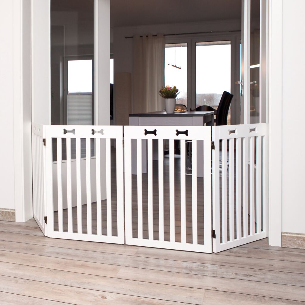 Absperrgitter, MDF, 4-teilig