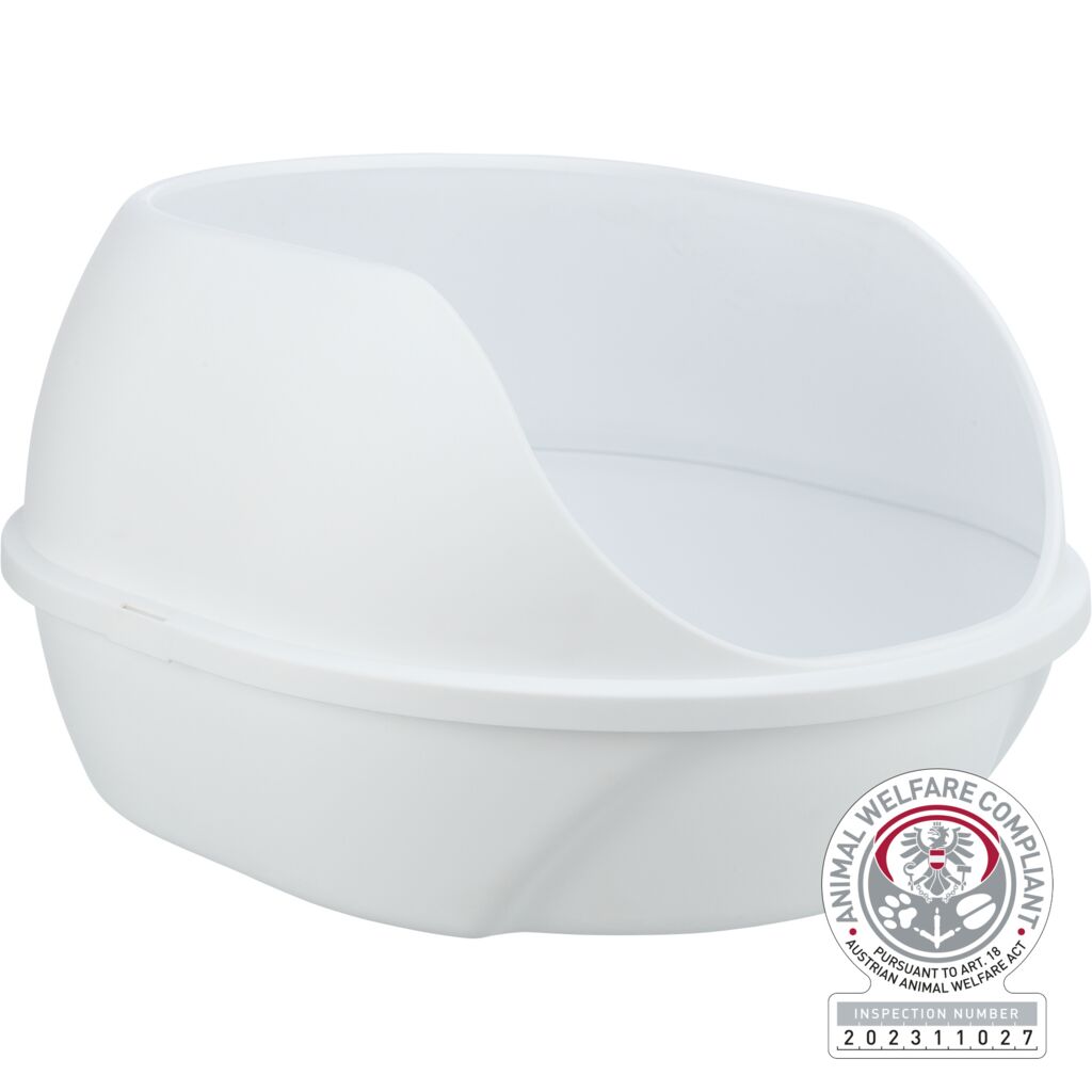 Katzentoilette Simao, hoher Rand