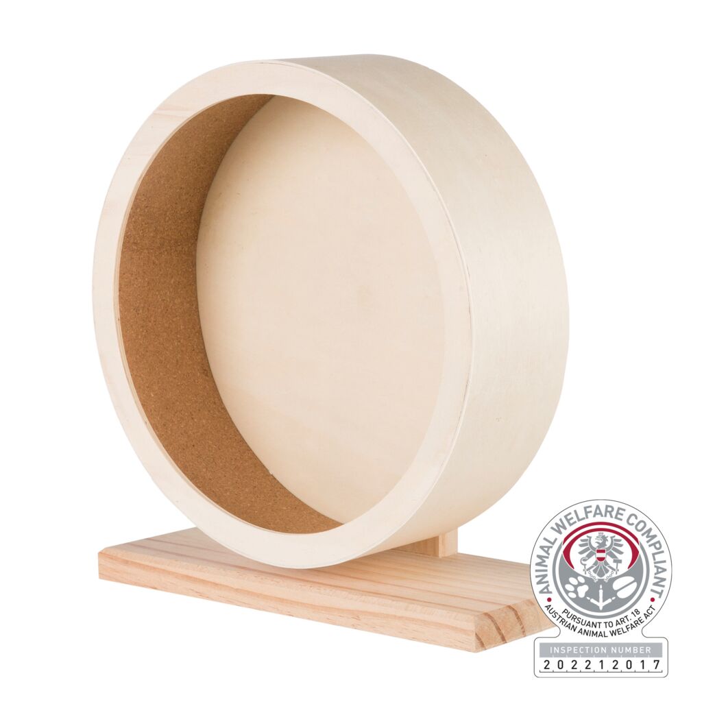 Laufrad, Hamster, Holz/Kork