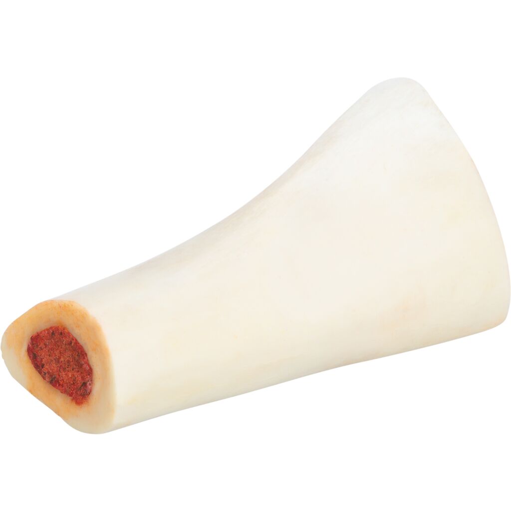 Schienbeinknochen gefüllt mit Pansen