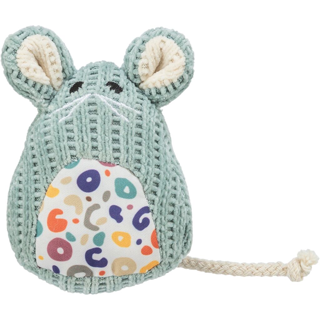 Maus, sitzend, Stoff, Katzenminze