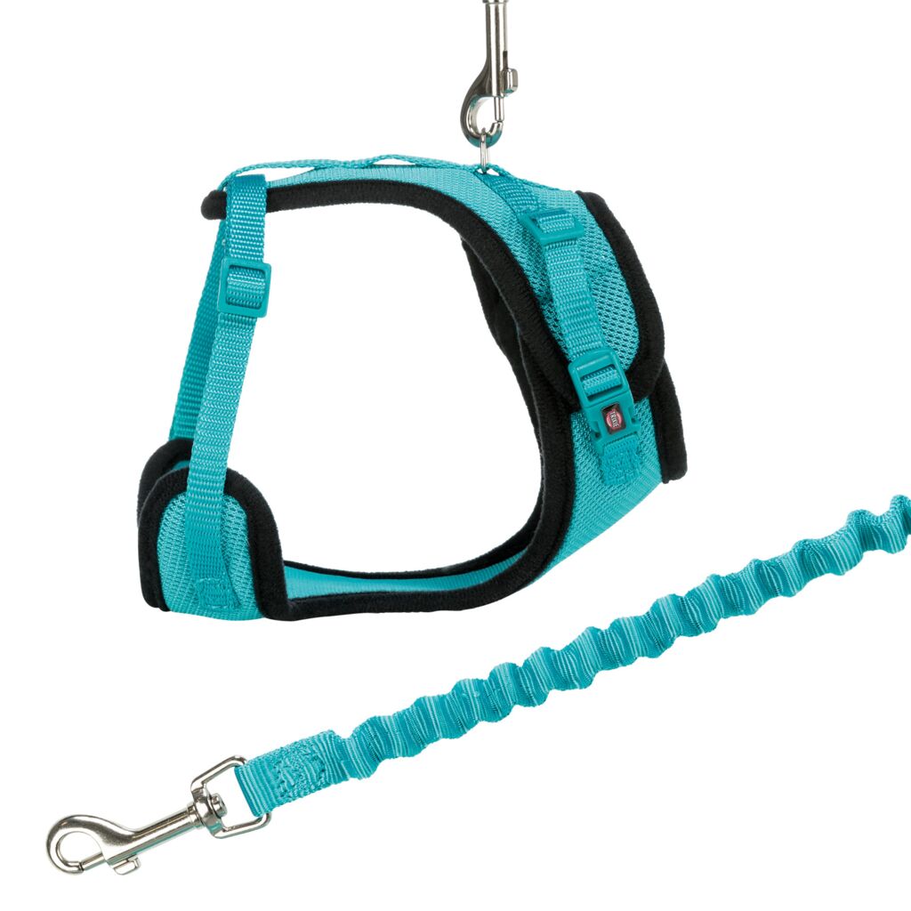 Mesh Y-Geschirr, Katze, mit elastischer Leine