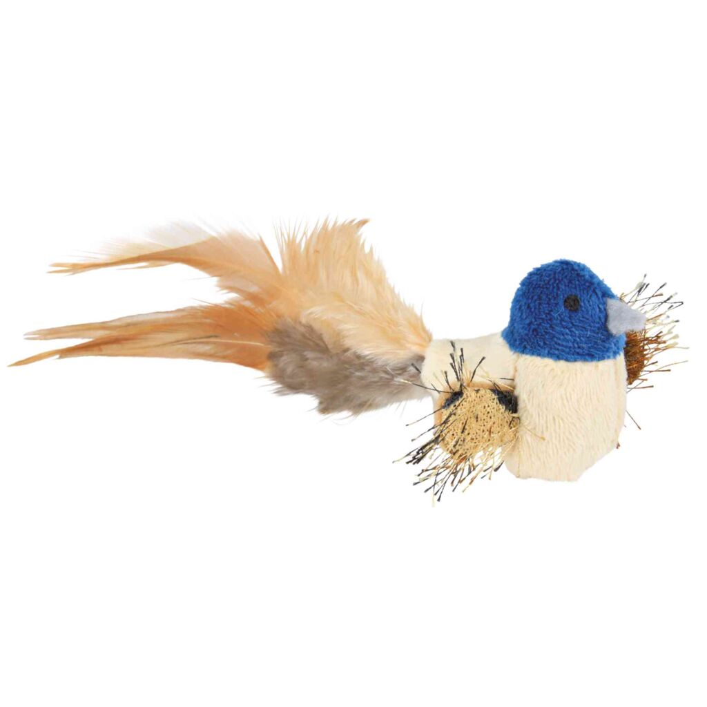 Vogel mit Federn, Plüsch, Katzenminze