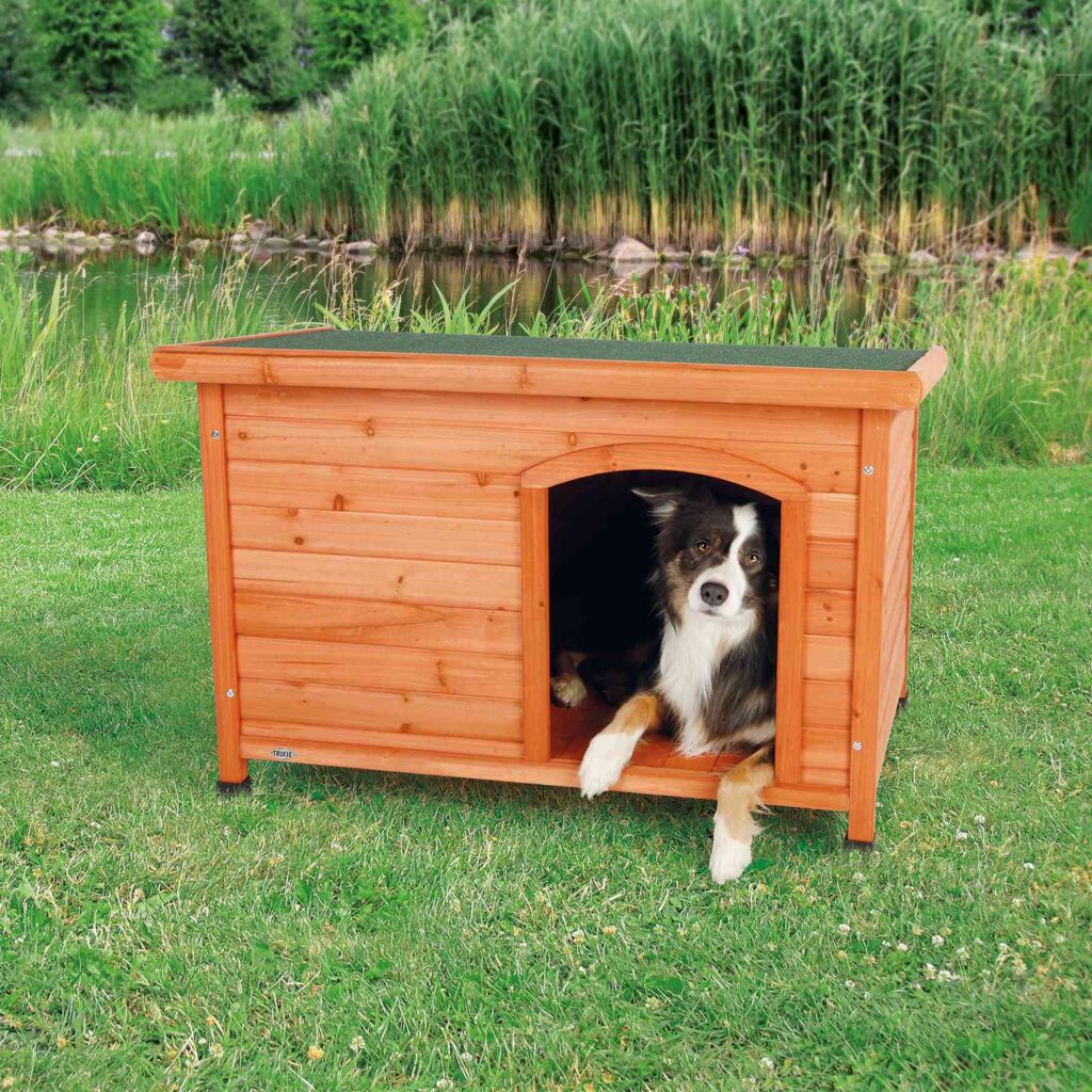 natura Hundehütte Classic Flachdach