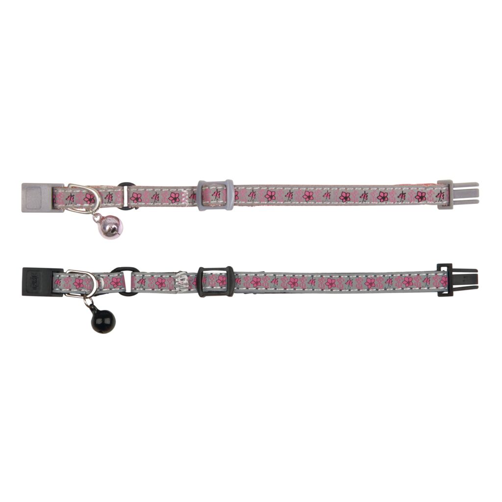 Junior Kätzchenhalsband, reflektierend, Blümchen