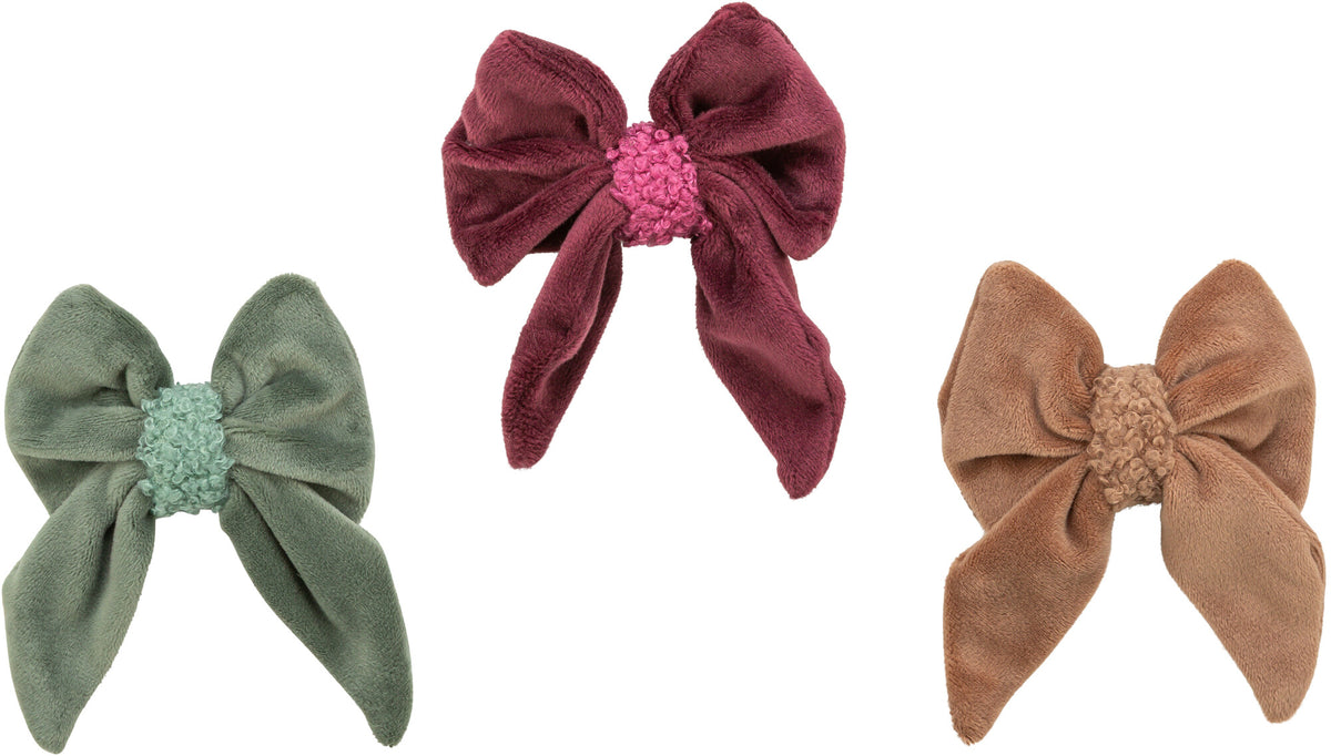 Xmas Schleife für Halsband, 10 cm, sortiert