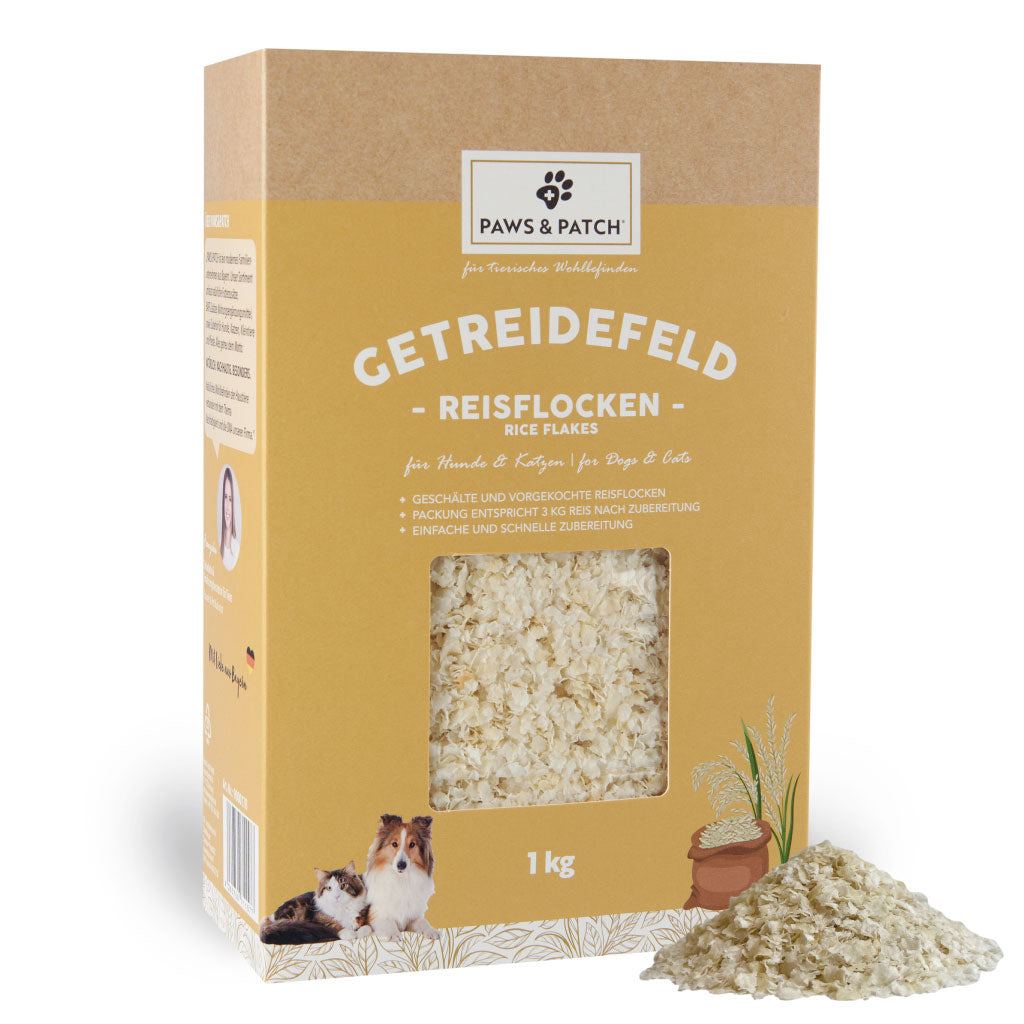 Paws & Patch REISFLOCKEN für Hunde und Katzen