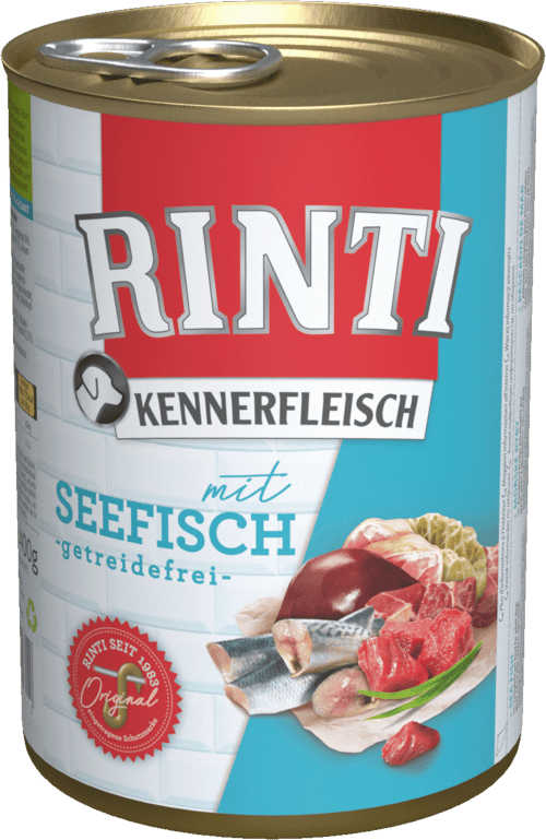 Rinti Kennerfleisch Seefisch Dose