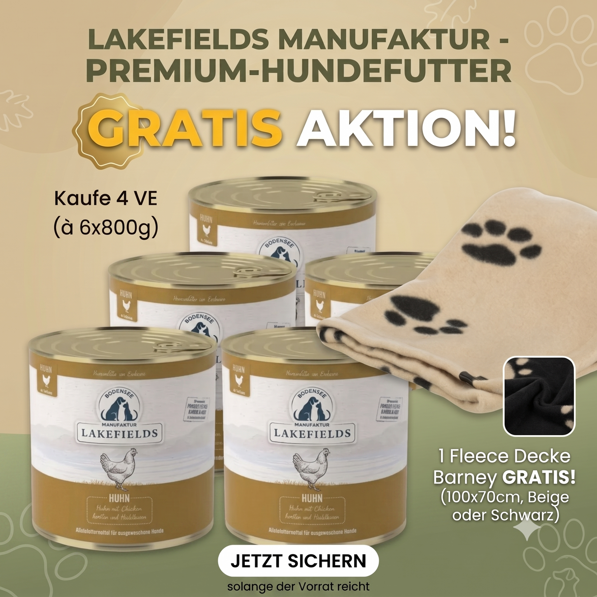 Sparpaket Lakefields Huhn