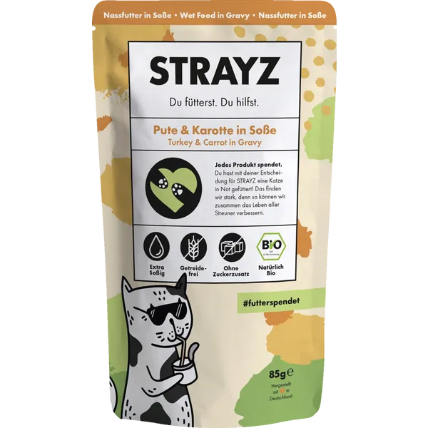 Strayz Pute & Karotte in Soße 85g