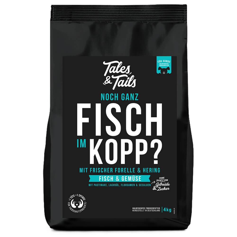 Tales & Tails Noch ganz Fisch im Kopp? Softes Trockenfutter 4kg