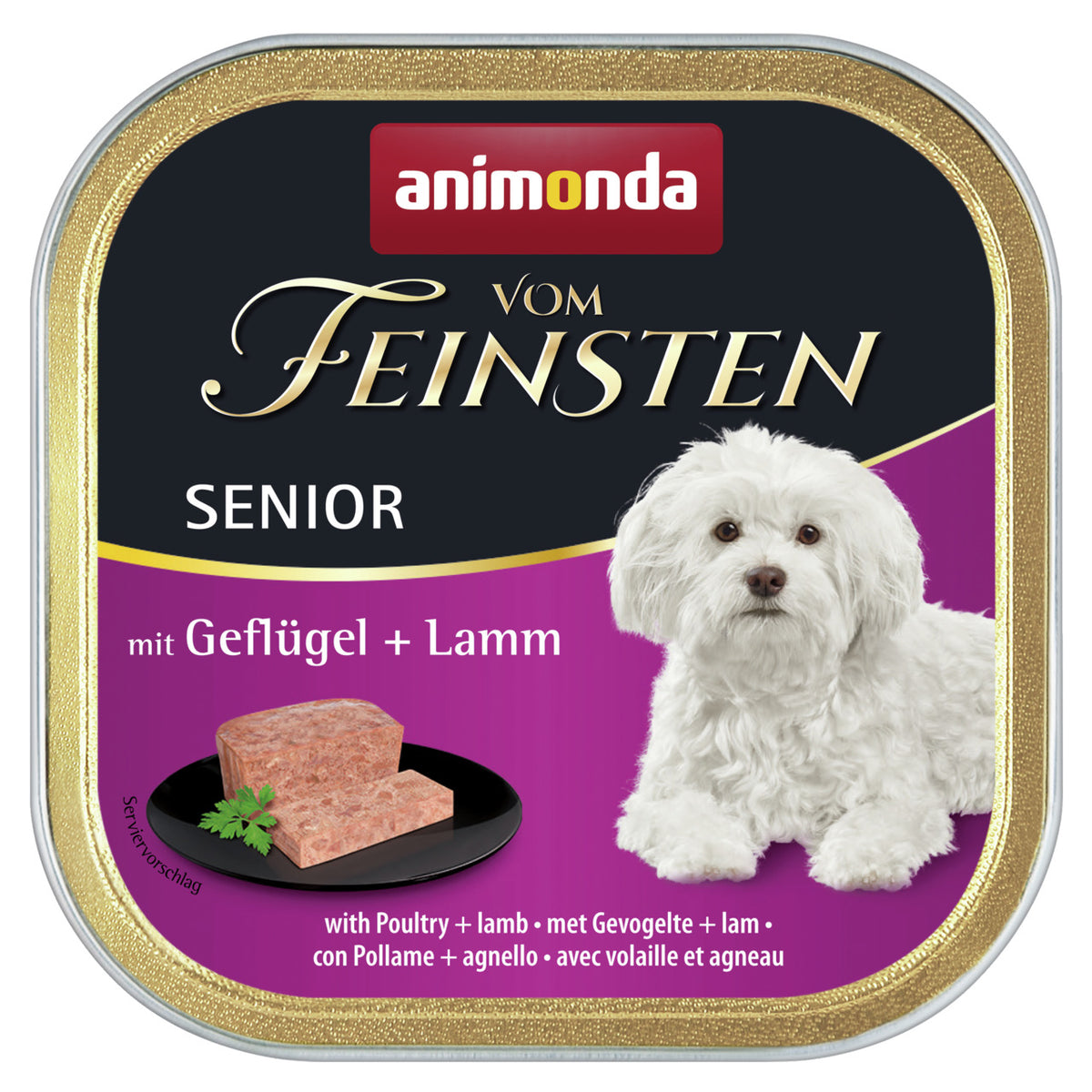 Animonda vom Feinsten Senior Geflügel+Lamm