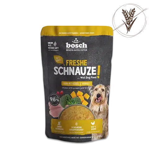 Freshe Schnauze Huhn mit Kürbis & Brokkoli