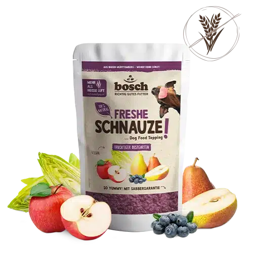 Freshe Schnauze fruchtiger Obstgarten