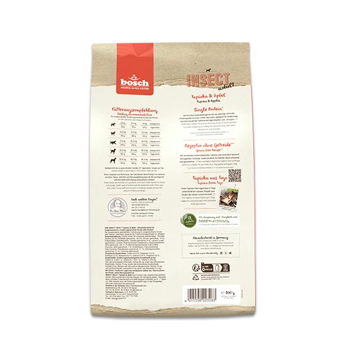 Bosch Insect Adult Tapioka & Äpfel
