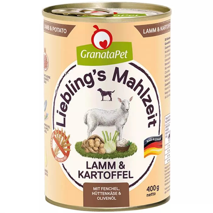 Granatapet Liebling ́s Mahlzeit Lamm & Kartoffel