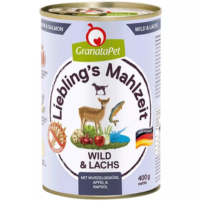 Granatapet Liebling ́s Mahlzeit Wild & Lachs