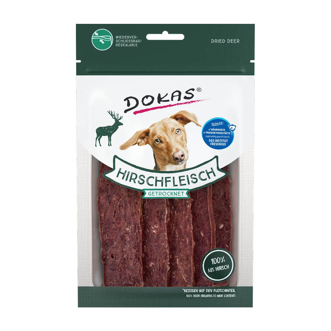 Dokas Hirschfleisch getrocknet 60g