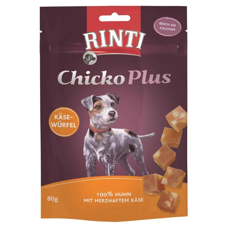 Rinti Chicko Plus Huhn-Käse-Würfel 80g