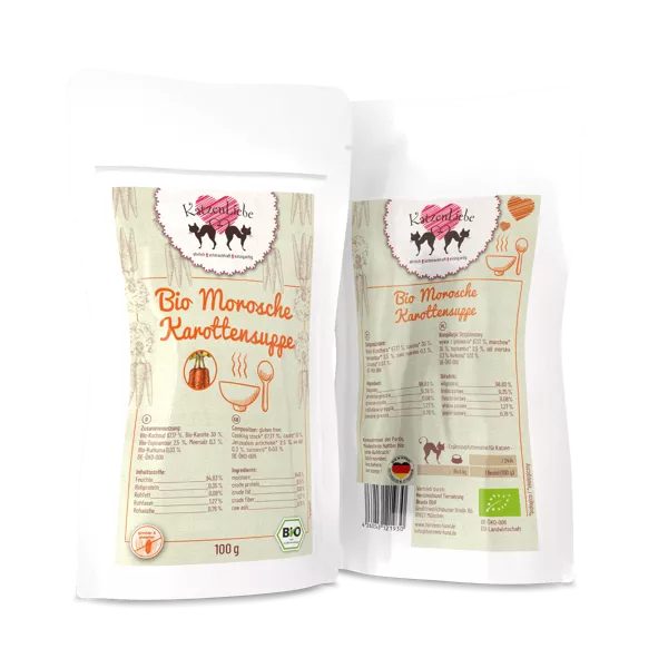 Herzenshund Morosche Karottensuppe - Bio 100g