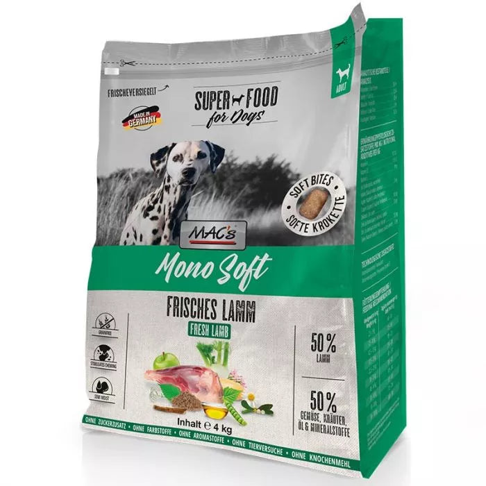Macs Mono Soft Frisches Lamm 4kg