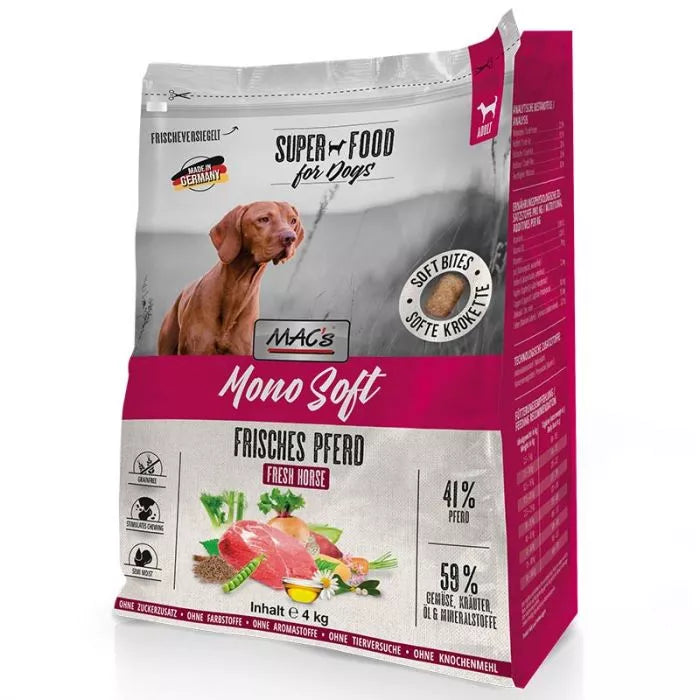 Macs Mono Soft Frisches Pferd 4kg