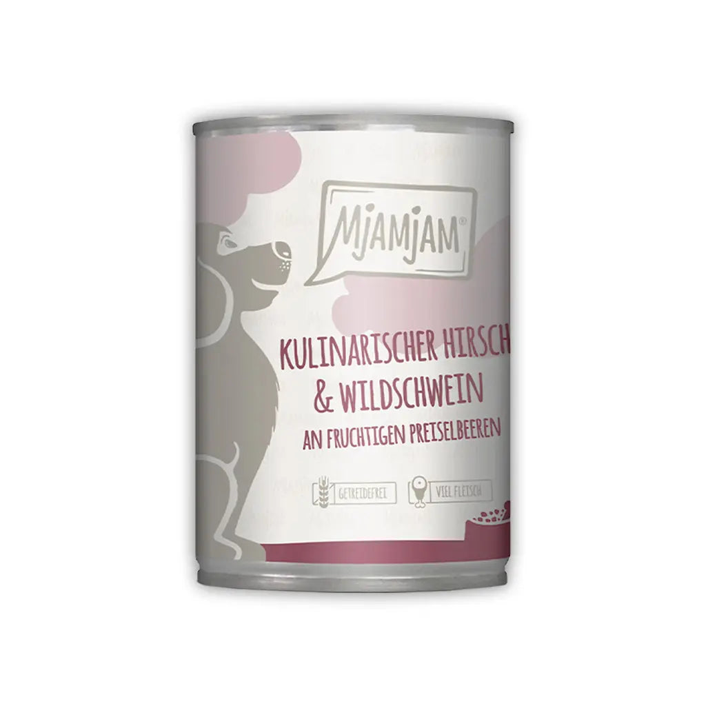 MjAMjAM - kulinarischer Hirsch & Wildschwein an Preiselbeeren