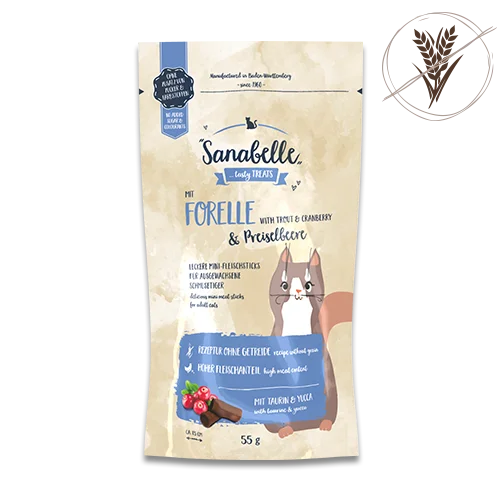 Sanabelle Cat Sticks Forelle & Preiselbeere