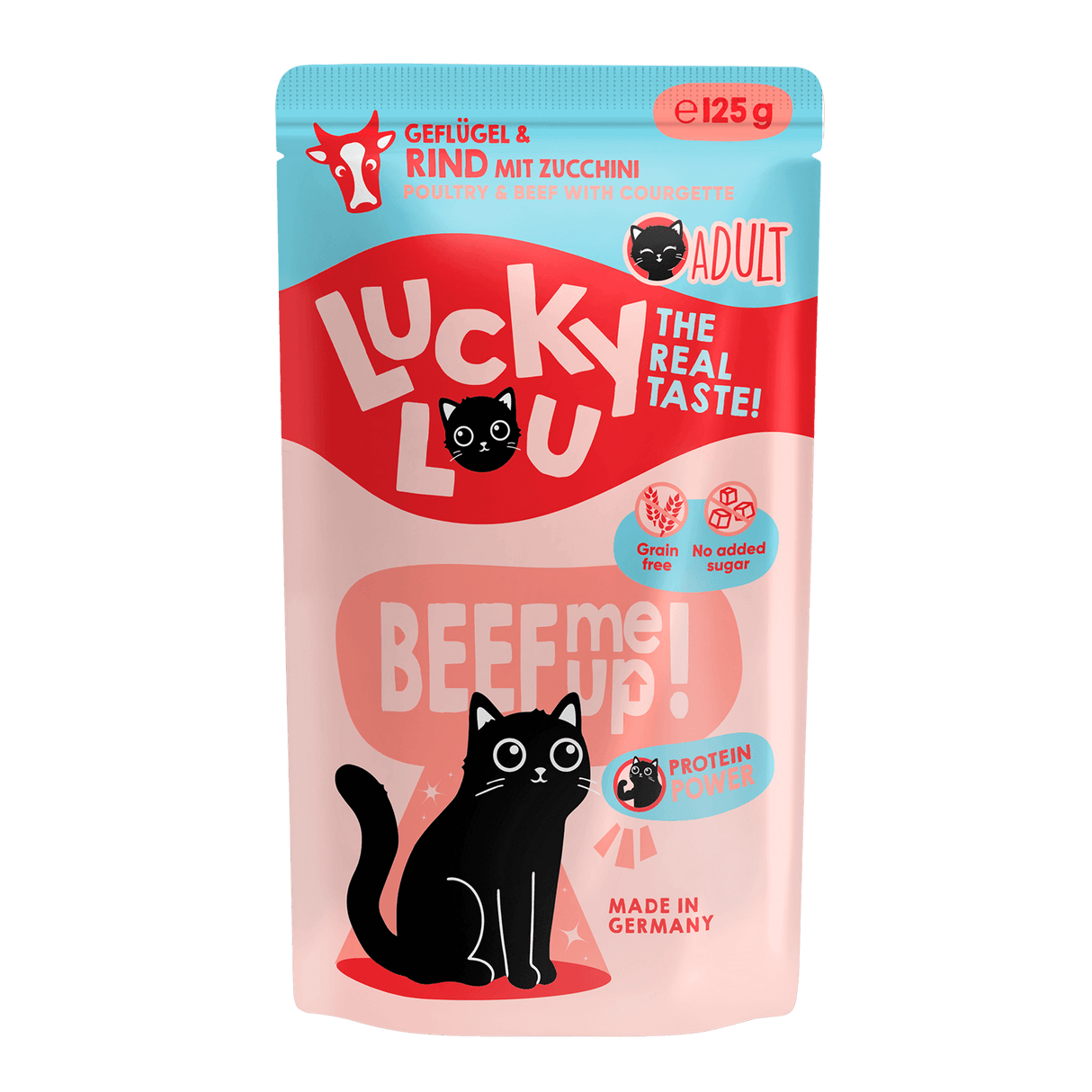Lucky Lou® Lifestage Adult Geflügel & Rind 125g