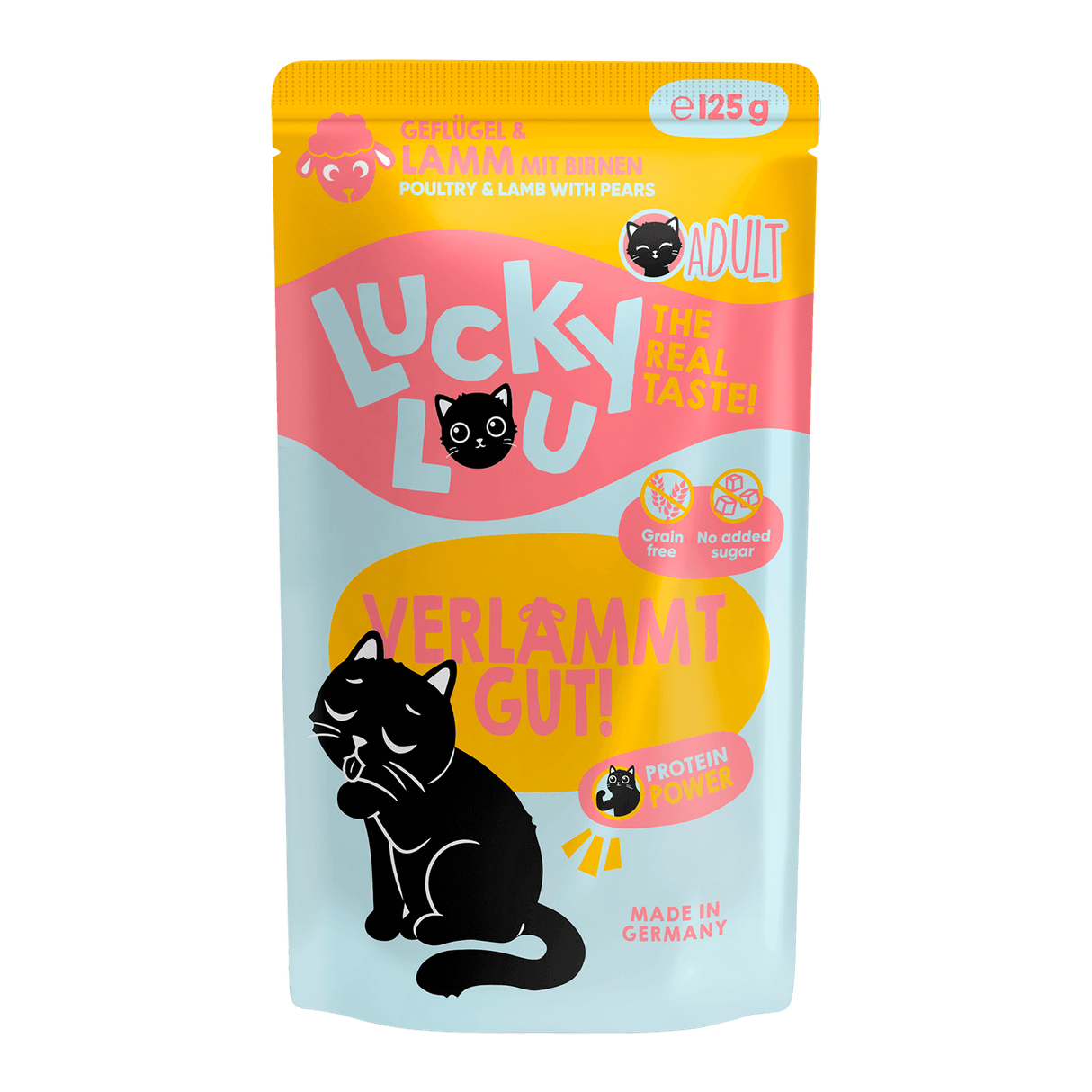 Lucky Lou® Lifestage Adult Geflügel & Lamm 125g